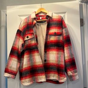 Elan Flannel Shacket